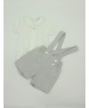 Conjunto Menino Cinza